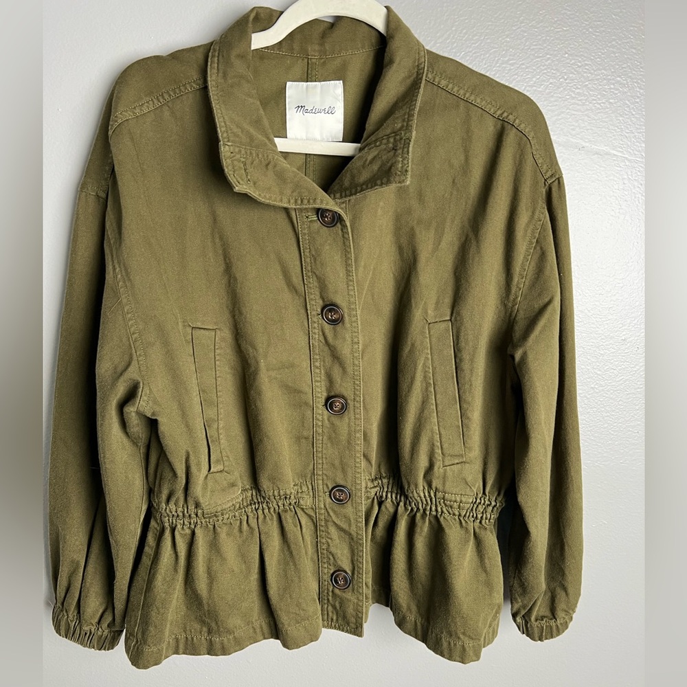 Madewell‎ Green Women Jacket- Medium